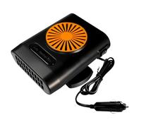Chauffage Voiture - Chauffage Automobile Avec Rotation À 360 Degrés Fonctionnant Sur 12V Et 24V - Pièces de Rechange Automobiles pour Défroissement du Pare-Brise des Camions et Véhicules Espace Intéri