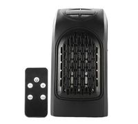 Chauffages d'Appoint pour Usage Intérieur, Ventilateur Chauffant pour Chambre, Petit Ventilateur Chauffant sur Prise Murale 400W pour Chambre Appartement Salon Bureau Garage Atelier Sous-sol et Autres