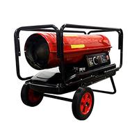 Chauffages écoénergétiques, chauffage d'appoint industriel diesel à air pulsé, avec coupure automatique de sécurité en cas de surchauffe, chauffe-plats rond avec thermostat et protection con