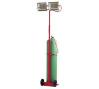 Chauffage radiant mobile SOVELOR au gaz Gamme SOLOR- 8500 MCA