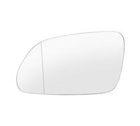 Chauffant Droite et Gauche Verre de Recul Miroir Extérieure de Voiture pour VW Polo 9N 9N3 Facelift 2005-2009,Left