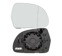 Chauffant Miroir Rechange pour Audi A3 8P1 S3 Sportback 2008 2009 2010, Verre Extérieur Glace Rétroviseur Miroir avec Plaque de Support Accessoire Voiture,Right