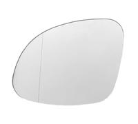 Chauffant Miroir Rechange pour VW Sharan 2010-2018 2019 2020 2021, Verre Extérieur Glace Rétroviseur Miroir avec Plaque de Support Accessoire Voiture,Left
