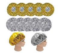 Chauffant pour Soins Capillaires 10pcs Bonnet Aluminium Cheveux Bonnet Chauffant Cheveux Soin Aluminium Bonnet Chauffant -yd