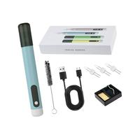 chauffant USB multifonctionnel, pointe en métal, à perles pour la sculpture sur cire et le scellement rapide des nœuds, perles rechargeables USB avec chauffage rapide pour les projets de