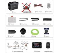 Chauffe-air diesel portable, Contrôle App intelligent, Double option d'alimentation, TB1 Pas de prise électrique