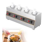 Chauffe-aliments électrique - Distributeur pour fromage chaud et garnitures, solution de fusion de comptoir