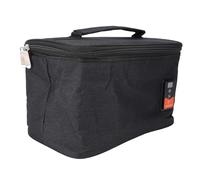 Chauffe-aliments électrique Portable pour Voiture, Température Réglable, USB, pour les Voyages sur la Route, les Aventures en Plein Air, Tissu Oxford Noir pour les Repas, Bouteille de Lait