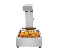 Chauffe-Aliments for Frites, Lampe Chauffante Commerciale for Aliments, Comptoir Électrique en Acier Inoxydable for Buffet, Cuisine, Restaurant Chauffage Longue DuréE