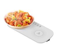 Chauffe-Assiettes Électrique,Chauffe-Plats Électrique,Plateau Chauffant Pour Aliments,chauffage Rapide, Set De Table Chauffant, Garde Les,pour Fêtes, Dîners, Buffets