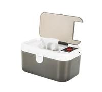 Chauffe-bébé humide et sauvage - Chargement USB - Accessoire de soins pour bébé - Organisateur de changement de couches - Distributeur portable avec lumière LED - Important pour les trajets en voiture