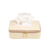 Chauffe-bébé portable avec 3 niveaux de chauffage en aluminium doublé pour peaux sensibles et utilisation en voyage