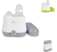 Cangaroo chauffe-biberon BabyDuo, 2 bouteilles stérilisation des petites pièces, coloris:gris