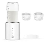 Chauffe-biberon, Chauffe-biberon de Voyage Rechargeable avec 2 Adaptateurs, Chauffe-biberon Portable pour Lait Maternel ou Lait maternisé, Chaleur Rapide de 3 Minutes