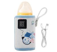 Chauffe-biberon, chauffe-lait pour bébé,Chauffe-bouteille pour sac isotherme - Chauffe-biberon rechargeable, chauffe-lait USB à chauffage rapide pour le lait maternel et les préparations pour nourriss