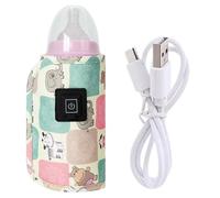 Chauffe-biberon chauffe-lait USB chauffant rapide avec 3 vitesses réglables, étui à manchon d ' alimentation isolation extérieure