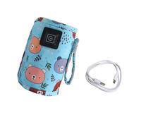 Chauffe-biberon Compact USB Run Pour Bébé 3 Réglages Modifiables Manchon Chauffant Transportable Pour Les Tâches Extérieures Bouteille Modifiable Toastier USB