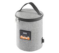 Chauffe-biberon de Voiture avec écran LCD, 3.8L Portable Intelligent Baby Feeding Milk Heating Bag Travel Hang Bag Food Warmer