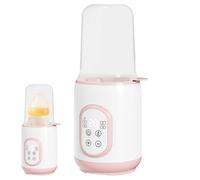 Chauffe-biberon De Voyage - 2 En 1 Automatique À Température Constante Pour Biberon | Dégivrage Au Chaud Pour Le Lait Maternel | Chauffe-biberon Pour Sortie | Guerre Du Lait Maternel Plus Chaud Avec C
