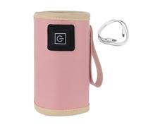 Chauffe-biberon de voyage, chauffe-biberon portable, chauffe-biberon, chauffage rapide, température réglable à 3 vitesses, maintien de la chaleur du lait pour le lait maternel