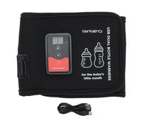 Chauffe-biberon Double avec écran LCD, Chauffe-biberon Portable alimenté par USB pour les Voyages, Chauffe-biberon de Voiture avec Isolation
