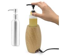 Chauffe-biberon électrique avec une bouteille en plastique de 270 ml pour huile gel crème chauffe-crème pour salon de préchauffage avant massage Elitzia ETOH843Z (couleur naturelle)