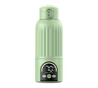 Chauffe-biberon ergonomique portable sans fil 30 W de type C rechargeable pour lait sans fil de type C rechargeable