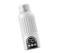 Chauffe-biberon ergonomique portable sans fil 30 W de type C rechargeable pour lait sans fil de type C rechargeable