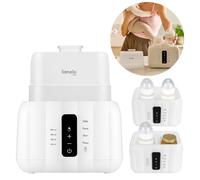 Lionelo Thermup Double White Bottle Warmer 6in1 Chauffe-biberon multifonctionnel 6 en 1 1 pcs