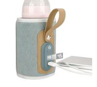 Chauffe-biberon | Housse isolante pour biberon | USB - Poche chaude pour la maison, la voiture et les voyages | Sac chauffant isolé pour garder le lait maternel au chaud F