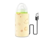 Chauffe-Biberon Innovant Avec Isolation Thermique, Alimentation Usb, Doublure Amovible, Compatible Avec La Plupart Des Biberons