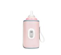 Chauffe Biberon - Manchon De Chauffage À Température Constante | Chauffe-Lait Maternel Avec Affichage Numérique | pour Garçon Fille Mère Père Maison Chambre Long Voyage Temps Froid