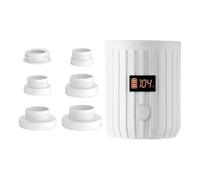 Chauffe-biberon multifonctionnel à température constante pour les familles en voyage Chauffage rapide avec design anti-fuite Chauffe-biberon rechargeable