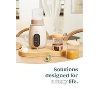 Babymoov Chauffe-biberon nomade et stérilisateur NutriSmart(+) Portable Programmable Maintien 1h