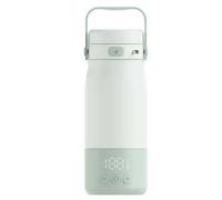 Chauffe-Biberon Nomade Portable Sans Fil 500ml, thermos bebe,3 Modes de Chauffe pour Lait Maternel et Eau - Étanche, Inox - Idéal Nuit, Sorties, Voiture & Avion