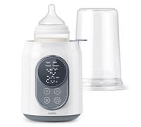 Chauffe Biberon, Nuliie Chauffe Biberon Électrique Rapide 10 en 1 pour Lait Maternel ou Formule avec Minuterie Numérique Contrôle intelligent de la Température et Arrêt Automatique, 220V