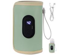Chauffe-biberon portable 18 W, chauffage rapide, température réglable, USB, pour la maison, la famille, les voyages, vert