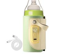 Chauffe-biberon Portable - 25 Cm Pour Garder La Chaleur Du Lait, Manchon Chauffant De Voyage USB, Manchon Isolant Pour Bouteille, Réchauffement Rapide | Chauffe-biberon Intelligent Pour Les Soins De B