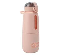 Chauffe-biberon Portable, Chauffe-biberon de Grande capacité de 300 Ml pour bébé, Chauffe-biberon sans Fil Rechargeable par USB en Déplacement pour Véhicule, Voiture, Avion
