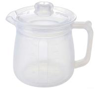 Chauffe-biberon portable en silicone de 750 ml - Chauffe-lait thermique pour voyage - Réchaud incassable avec graduations - 16 cm (transparent)