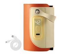 Chauffe-biberon portable - Manchon chauffant pour bouteille de lait, housse d'isolation USB | Manchon isolant pour biberons à chauffage rapide intelligent pour voiture, voyage, soins infirmiers