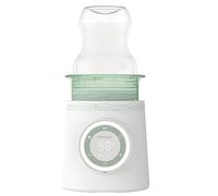 Chauffe-biberon portable Momcozy pour sorties et voyages, chauffage rapide avec contrôle intelligent de la température, double couche anti-fuite, rechargeable par USB pour Philips Avent, MAM, Comotomo