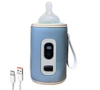 Chauffe-biberon portable pour voiture, voyage, poussette, extérieur, excursions d'une journée, sorties en famille, 14 x 8 x 8 cm