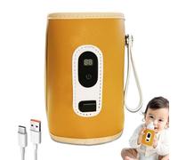 Chauffe-biberon portable pour voiture, voyage, poussette, extérieur, excursions d'une journée, sorties en famille, 14 x 8 x 8 cm