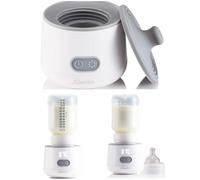 Chauffe-Biberon Portable Sans Fil Pour Les Voyages Et Les Déplacements Compatible Avec La Plupart Des Biberons Blanc Multicolore