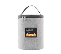 Chauffe-biberon portable USB pour bébé - Chauffe-tasse de voyage - Sac de rangement pour bébé - Pour voiture, voyage, shopping