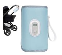 Chauffe-Biberon Pour Bébé Manchon Chauffant À Température Constante | Chauffe-Biberon Pour Lait Avec Affichage Numérique Pour Eau Chaude Tout-Petit Maman Papa Maison Temps Froid
