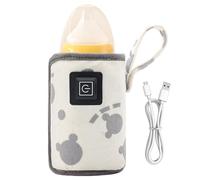 Chauffe-biberon pour lait maternel | Chauffe-lait USB portable, chauffe-biberon rechargeable, sac isotherme isolé pour voyage pour, chauffe-biberon d'allaitement