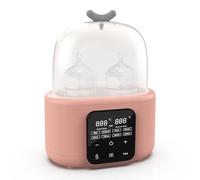 Chauffe Biberon, Sobtoe Chauffe Biberon Électrique Rapide 9 en 1,Réchauffeur Rapide Pour Aliments Pour BébéS et Dégivrage Réchauffeur Sans Bpa Avec écran Lcd ContrôLe Précis De La Température (220V)