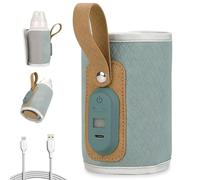 Chauffe-biberon USB chauffant portable Mam chauffe-biberon 7 vitesses température réglable voyage avec poignée et écran LCD pour bébé eau lait chauffage Mam